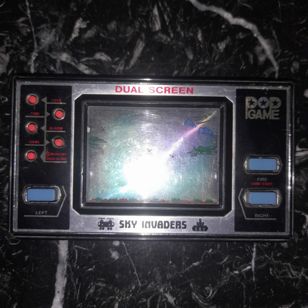Matsushima PoP Sky Invaders Vintage 1982 Electronic Game Not Working as is